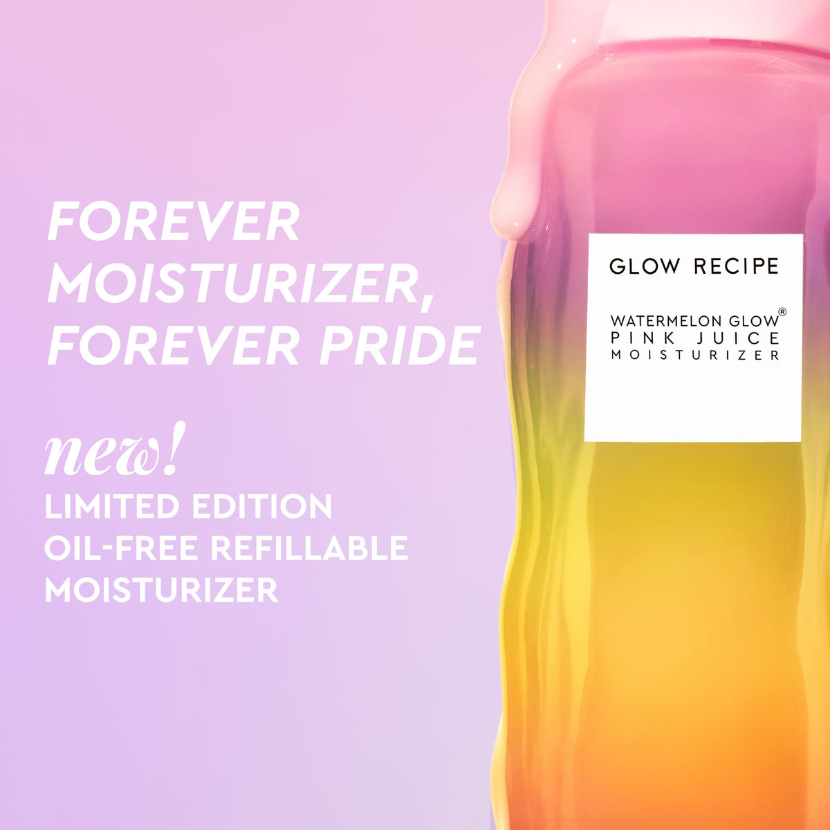Watermelon Glow Pink Juice Oil-Free Refillable Moisturizer